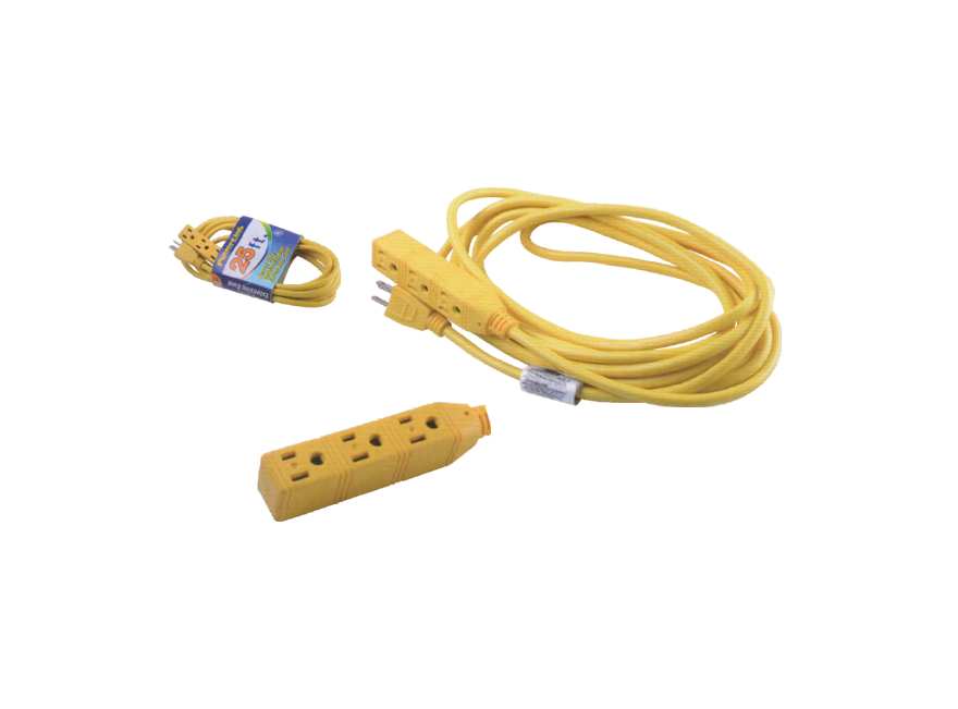 3-OUTLET UTILITY EXTENSION CORD